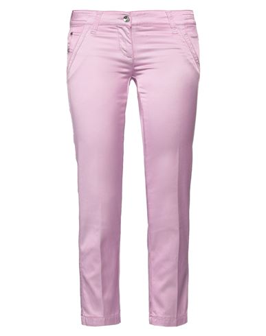 Jacob Cohёn Woman Cropped Pants Fuchsia Size 26 Cotton, Viscose, Elastane In Pink