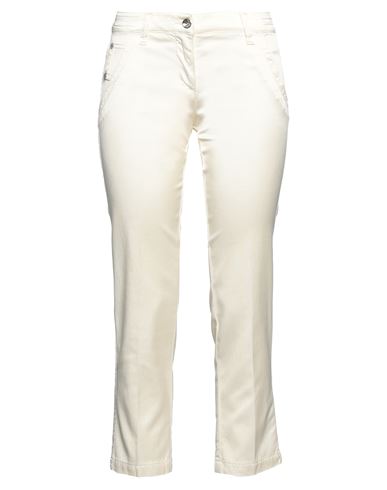 Jacob Cohёn Woman Cropped Pants Cream Size 27 Cotton, Viscose, Elastane In White