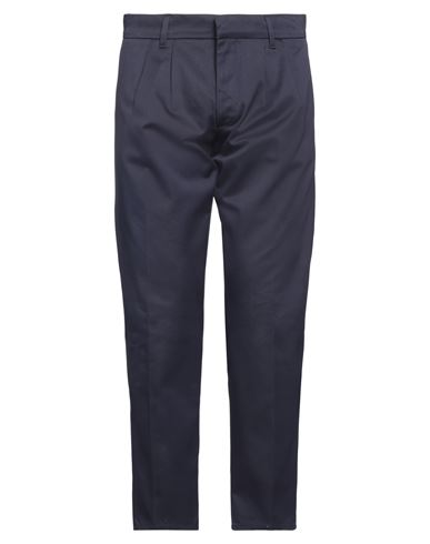 Shop 2w2m Man Pants Navy Blue Size 35 Cotton