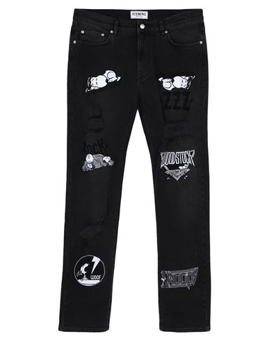 Jeanshose Herren Schwarz 30 Herren