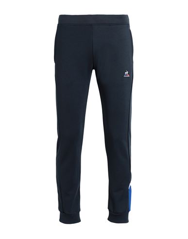 Le Coq Sportif Tri Pant Slim N°1 M Man Pants Navy Blue Size S Polyester, Cotton