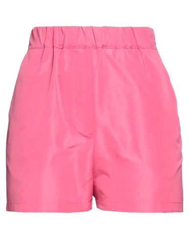 Msgm Woman Shorts & Bermuda Shorts Fuchsia Size 6 Polyester In Pink