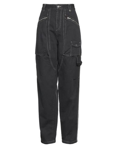 Isabel Marant Woman Pants Black Size 6 Cotton, Hemp