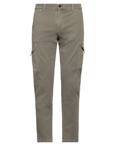 Barbour Man Denim Pants Military Green Size 36 Cotton, Elastane