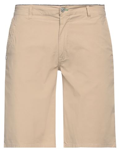 Grey Daniele Alessandrini Man Shorts & Bermuda Shorts Sand Size 31 Cotton, Elastane In Beige