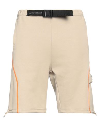 Fila Man Shorts & Bermuda Shorts Sand Size M Cotton, Polyester In Beige