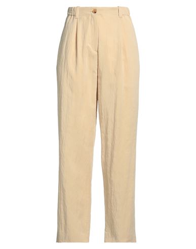 Shop Kenzo Woman Pants Beige Size 8 Lyocell, Polyamide