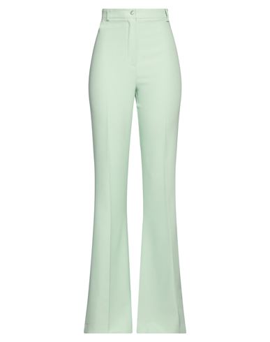 Hebe Studio Woman Pants Light Green Size 6 Polyester