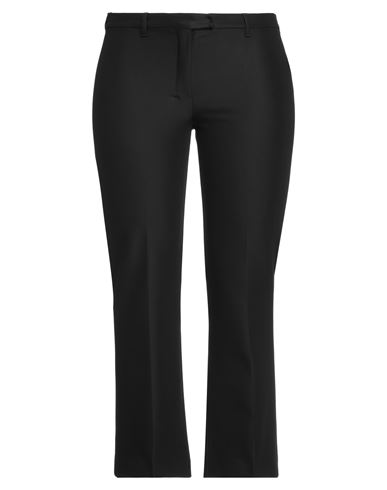 S Max Mara Fluid Fabric Trousers In Black