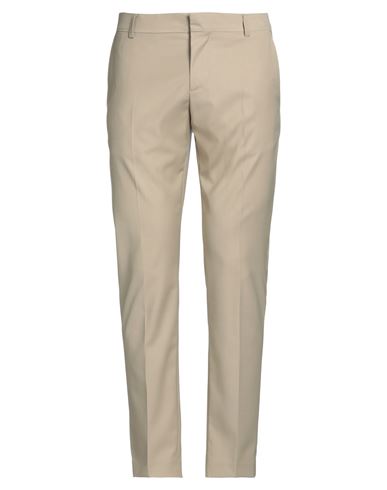 Grey Daniele Alessandrini Man Pants Beige Size 38 Polyester, Viscose, Elastane