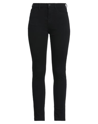 Shop Emporio Armani Woman Jeans Black Size 25 Cotton, Polyester, Elastane