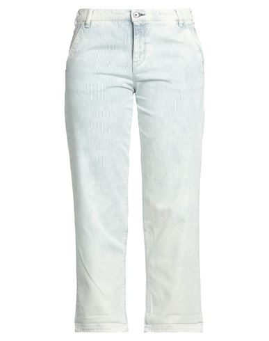 Emporio Armani Woman Jeans Blue Size 30 Cotton, Elastane
