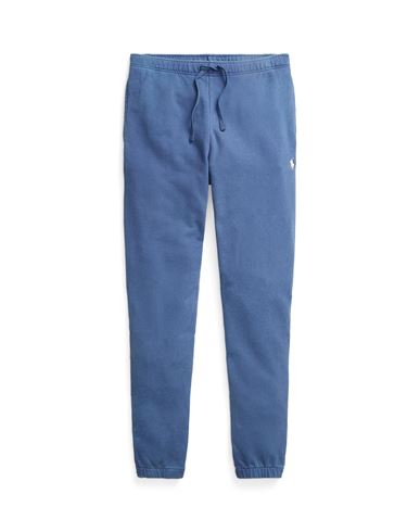 Polo Ralph Lauren Loopback Terry Sweatpant Man Pants Slate Blue Size Xxl Cotton
