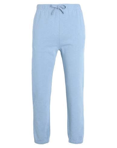 Polo Ralph Lauren Loopback Terry Sweatpant Man Pants Pastel Blue Size L Cotton