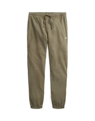 Polo Ralph Lauren Loopback Terry Sweatpant Man Pants Military Green Size Xxl Cotton
