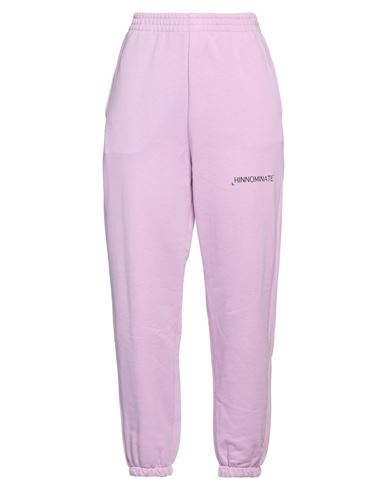 Hinnominate Woman Pants Lilac Size M Cotton In Purple
