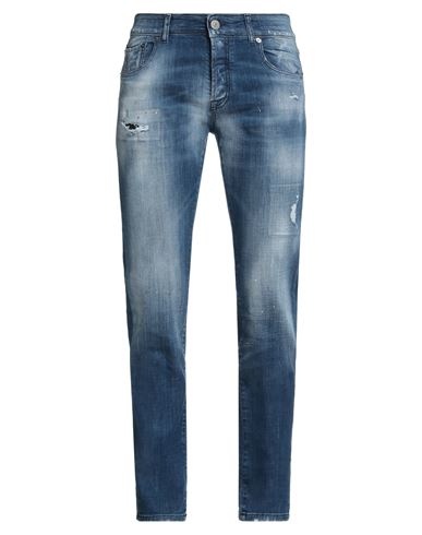Pmds Premium Mood Denim Superior Man Jeans Blue Size 32 Cotton, Elastane