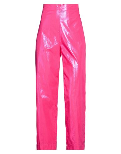 Jucca Woman Pants Magenta Size 2 Cotton