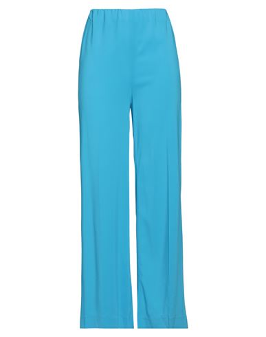 Jucca Woman Pants Azure Size 8 Viscose, Elastane In Blue