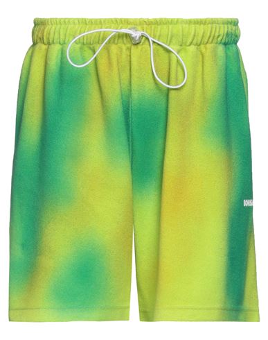 Shop Bonsai Man Shorts & Bermuda Shorts Light Green Size M Cotton