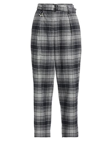 Lorena Antoniazzi Woman Pants Midnight Blue Size 8 Virgin Wool, Cashmere, Elastane, Cotton, Pes - Po In Gray