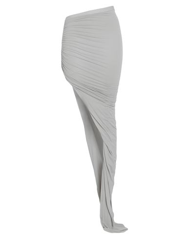 Shop Rick Owens Woman Mini Skirt Grey Size 6 Cupro, Elastane