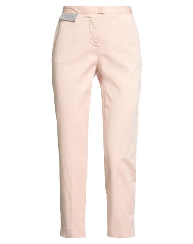 Fabiana Filippi Woman Pants Blush Size 2 Cotton, Elastane, Brass In Pink