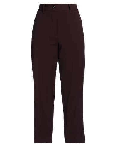 Nine In The Morning Woman Pants Burgundy Size 28 Polyester, Viscose, Elastane In Red