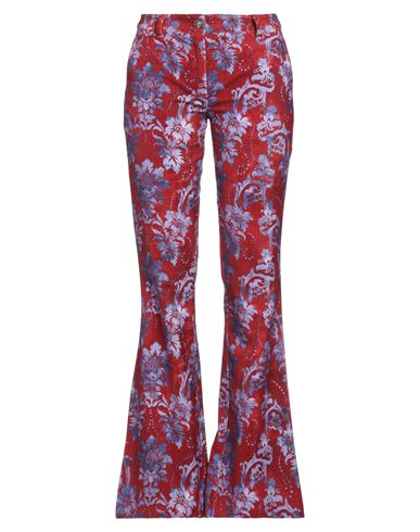 Versace Jeans Couture Woman Pants Red Size 4 Cotton