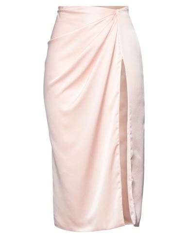 Nineminutes Woman Midi Skirt Light Pink Size 8 Polyester, Elastane