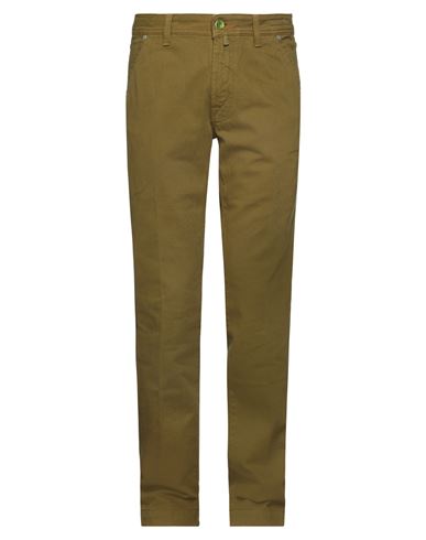 Jacob Cohёn Man Pants Military Green Size 32 Cotton