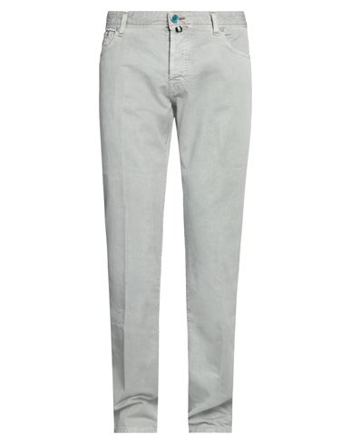 Jacob Cohёn Man Denim Pants Grey Size 37 Cotton