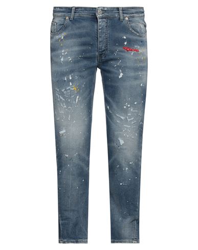 Pmds Premium Mood Denim Superior Man Jeans Blue Size 40 Cotton, Elastane