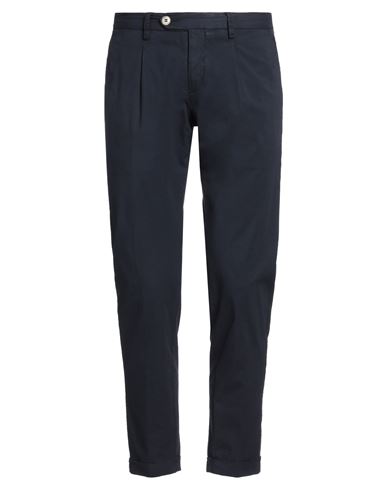 Twenty-one By Antonio Carnevale Man Pants Midnight Blue Size 30 Cotton In Blue