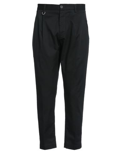 Paolo Pecora Man Pants Midnight Blue Size 38 Cotton, Elastane