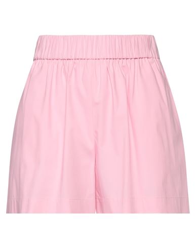 Red Valentino Woman Shorts & Bermuda Shorts Pink Size 4 Cotton, Elastane