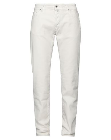 Jacob Cohёn Man Pants Light Grey Size 40 Cotton, Elastane