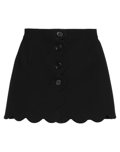 Red Valentino Woman Shorts & Bermuda Shorts Black Size 6 Polyester