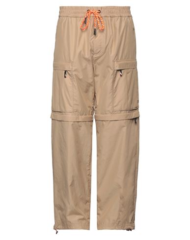 Moncler Man Pants Beige Size S Polyester