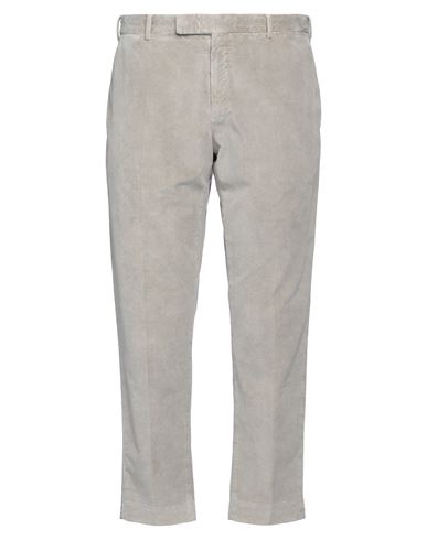 Pt Torino Man Pants Light Grey Size 38 Cotton, Lyocell, Elastane In Grey