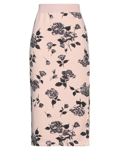 Red Valentino Woman Midi Skirt Blush Size S Cotton, Polyester, Elastane In Pink
