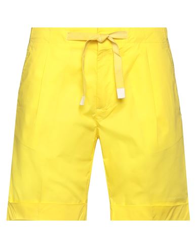 Entre Amis Man Shorts & Bermuda Shorts Yellow Size 30 Cotton