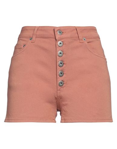 Dondup Woman Denim Shorts Pastel Pink Size 31 Cotton, Elastomultiester, Elastane
