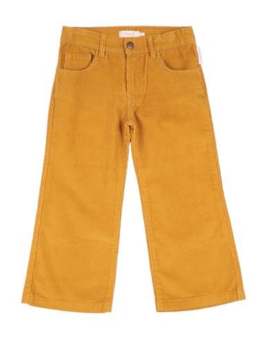 Tinycottons Babies'  Toddler Boy Pants Ocher Size 6 Cotton In Yellow