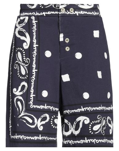 Jacquemus Man Shorts & Bermuda Shorts Purple Size L Cotton