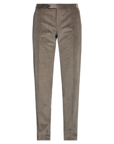 Isaia Man Pants Dove Grey Size 38 Cotton, Wool, Elastane