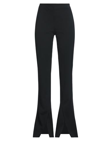 Shop Ambush Woman Pants Black Size 6 Polyester, Virgin Wool, Elastane