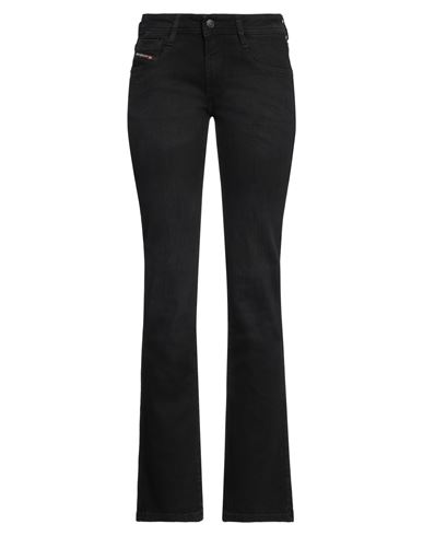 Diesel Woman Jeans Black Size 31w-32l Cotton, Elastane