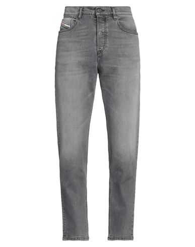 Shop Diesel Man Jeans Steel Grey Size 34w-32l Cotton, Lyocell, Elastane