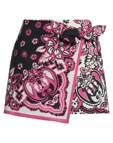 Red Valentino Woman Shorts & Bermuda Shorts Fuchsia Size 00 Cotton In Pink